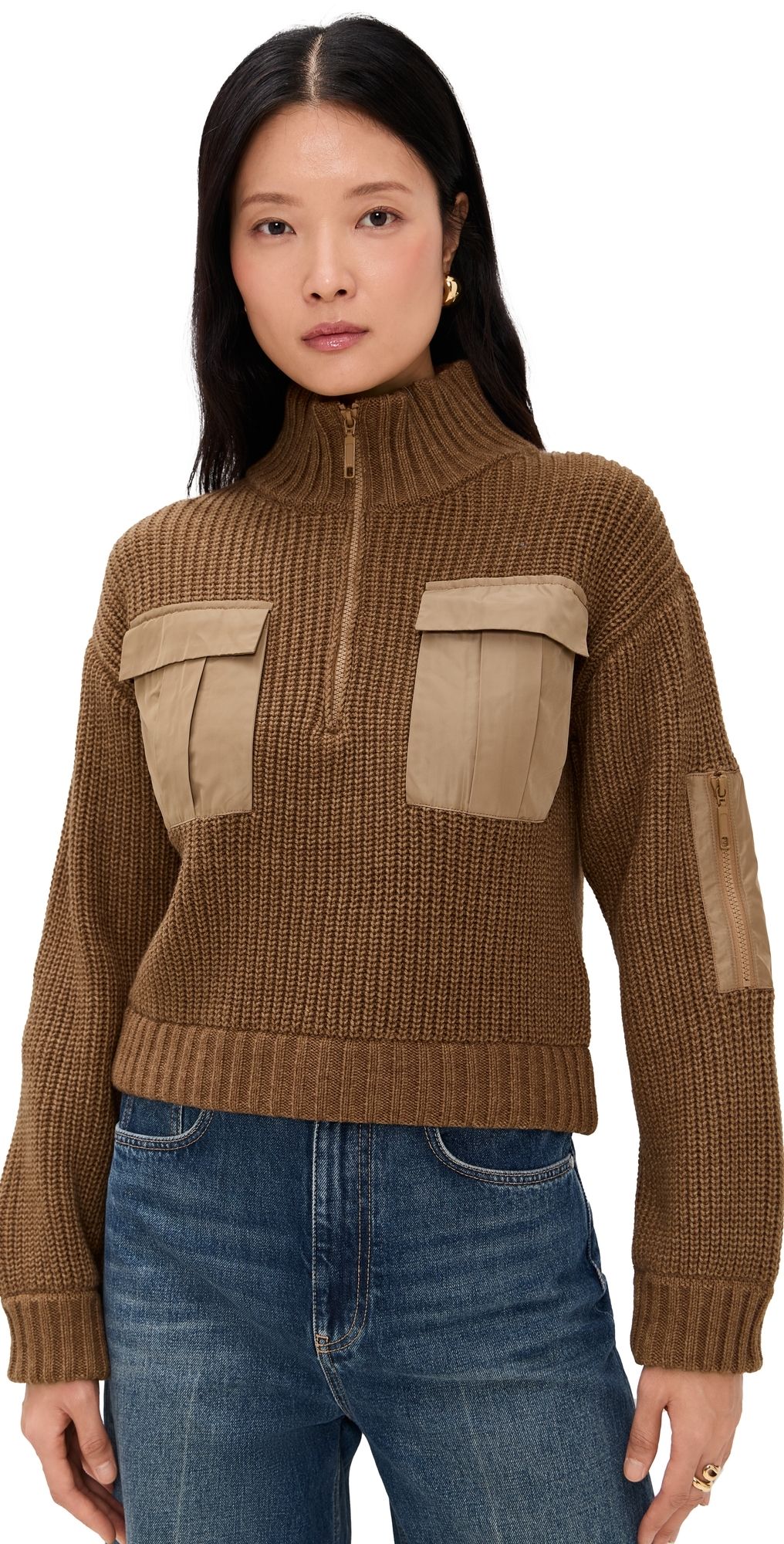 BAUM UND PFERDGARTEN Clyde Pullover Mocha Camel XL