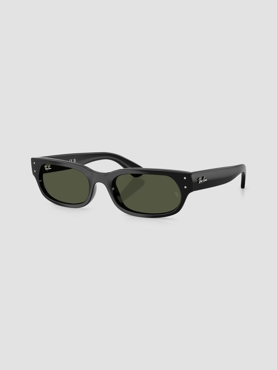Ray-Ban Women's RB2236 54MM Oval Sunglasses - Black