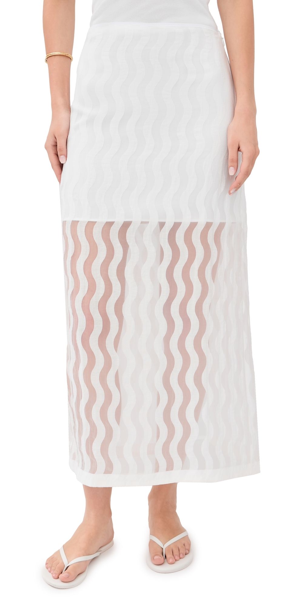 La Ligne Alexi Skirt White 0