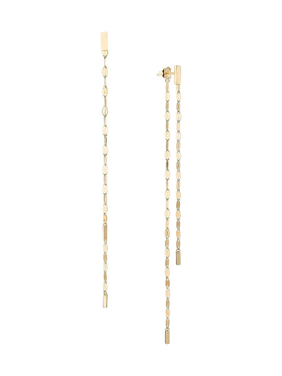 Women's Blake 14K Yellow Gold Chain Earrings - Yellow Gold