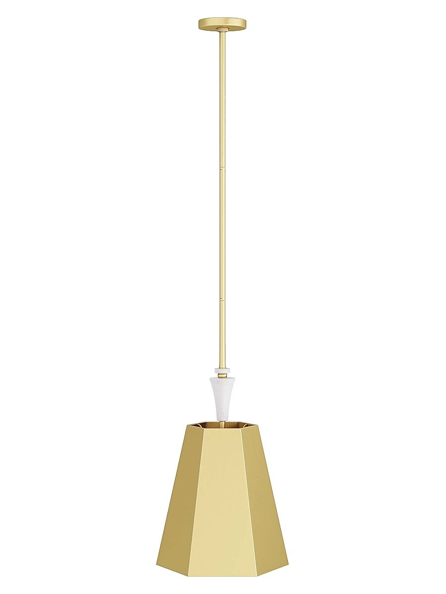 Teagan Pendant - White