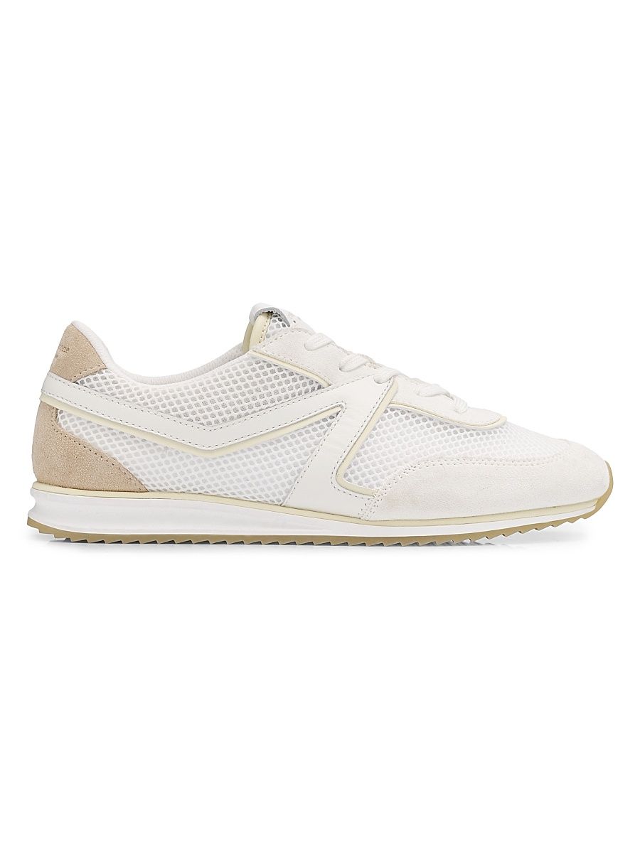 Women's Retro Low-Top Sneakers - Antique White - Size 11
