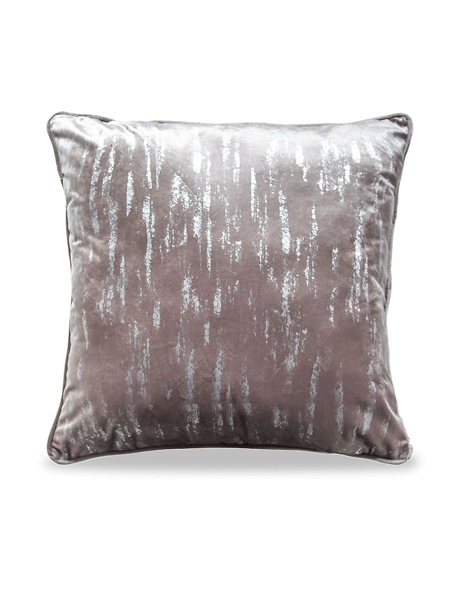 Metallic Velvet Euro Sham Pillow