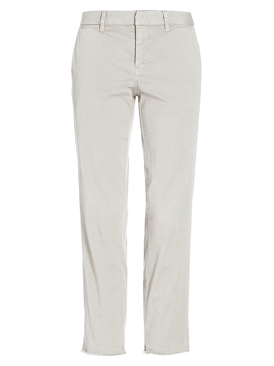 Women's East Hampton Ankle-Crop Pants - Eggshell - Size 00