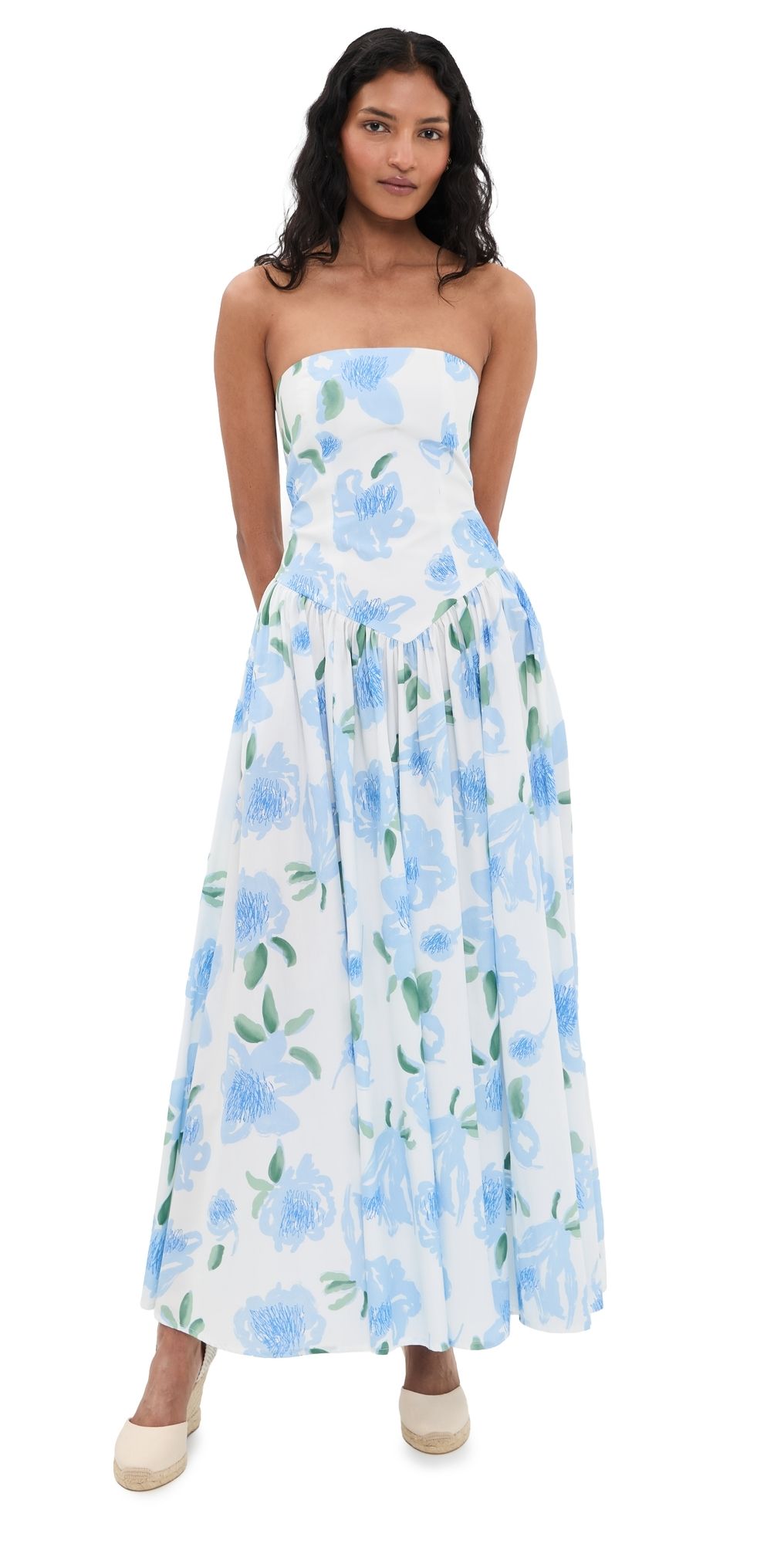 De Loreta Golondrina Dress Peonia Blue L