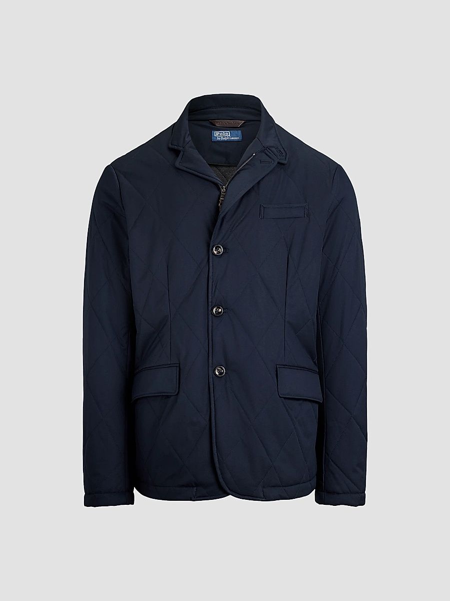Men's The Beaton Quilted Sport Coat - Collection Navy - Size XXL