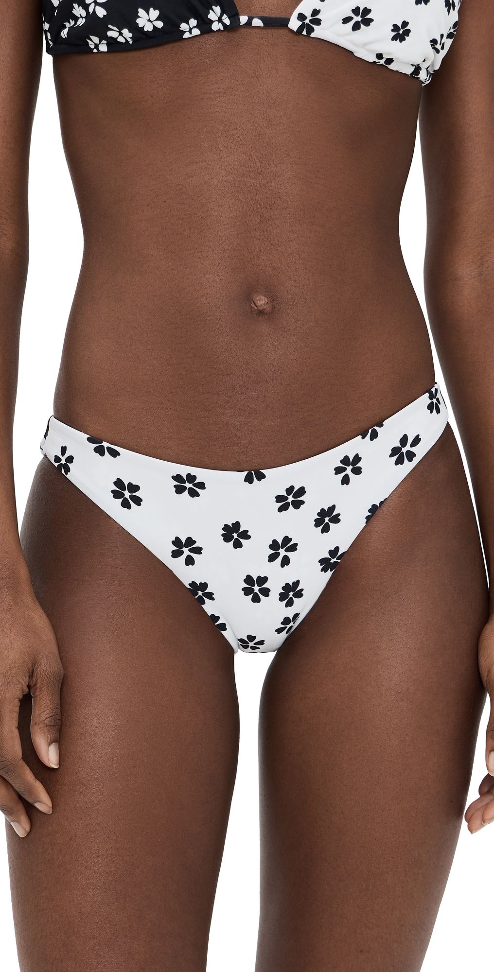 MIKOH Gaelle Bikini Bottoms Mixed Bloom XS
