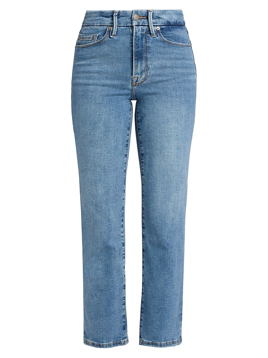 Women's Always Fits Good Legs Straight Jeans - Indigo - Size 20