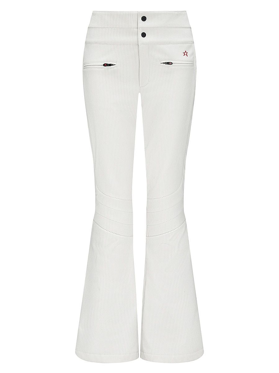 Perfect Moment Women's Aurora High-Rise Ski Pants - Snow White - Size Medium