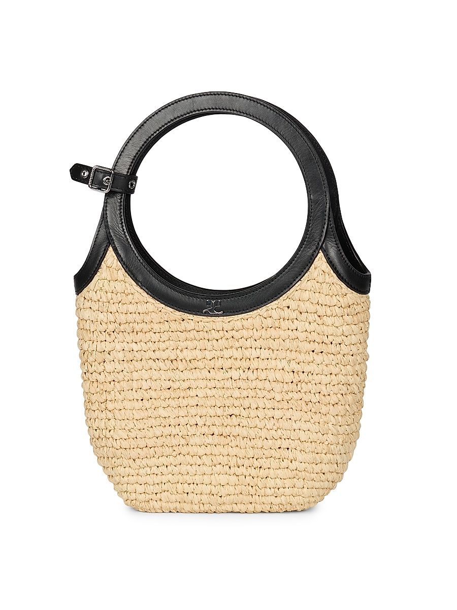 Women's Holy Rafia Handbag - Natural