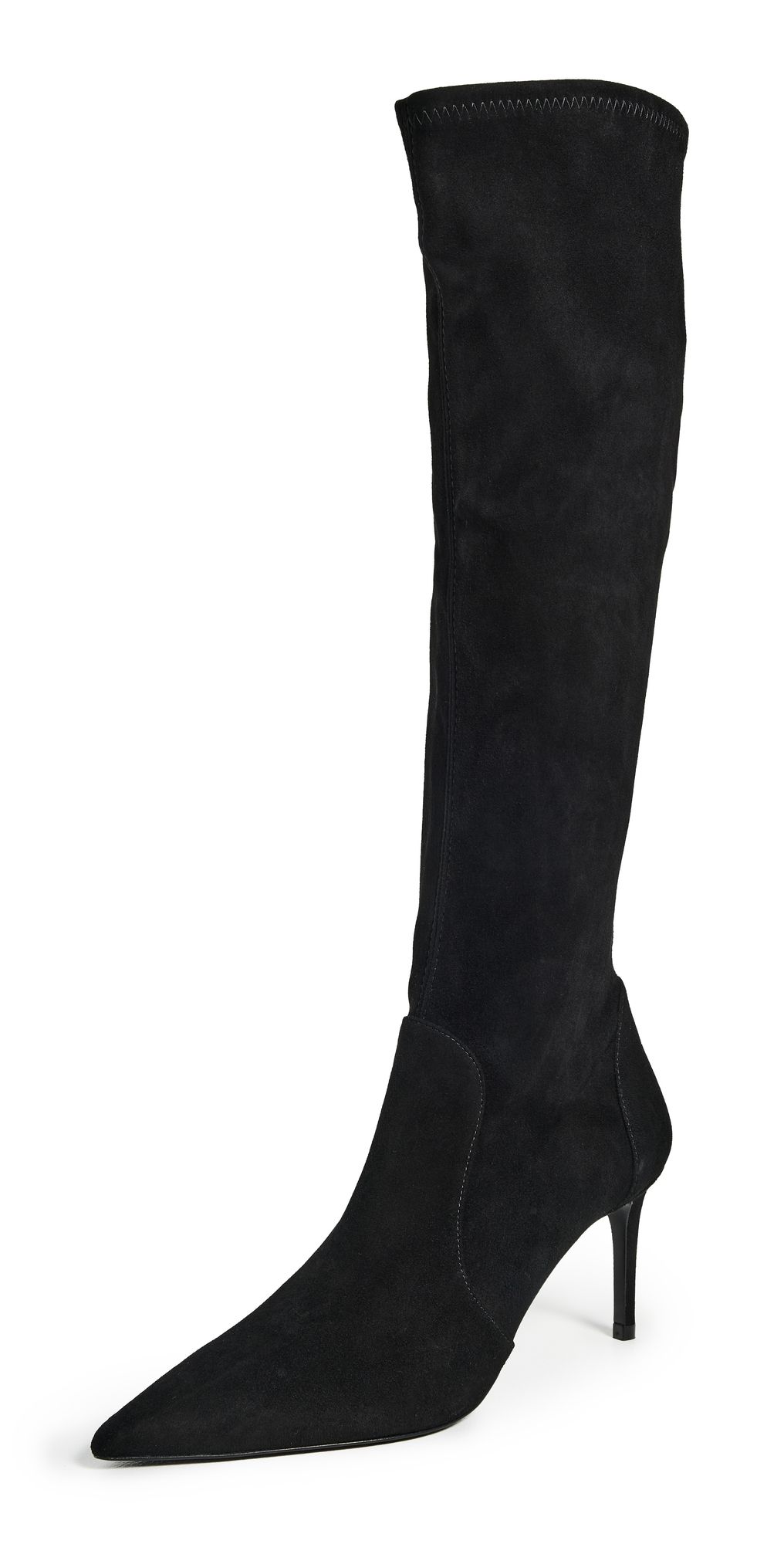 Stuart Weitzman Power Boots 75mm Black 8