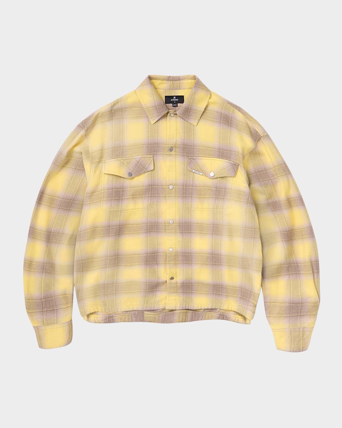 Men & apos;s Vintage Flannel Snap-Front Shirt