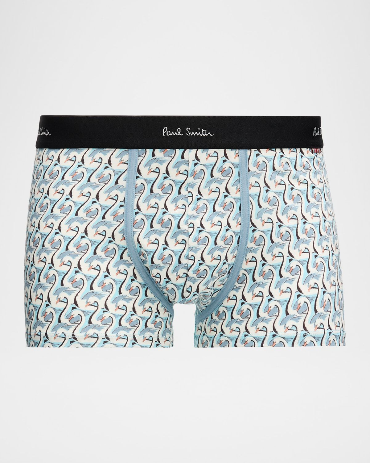 Men & apos;s Swan Print Boxer Briefs