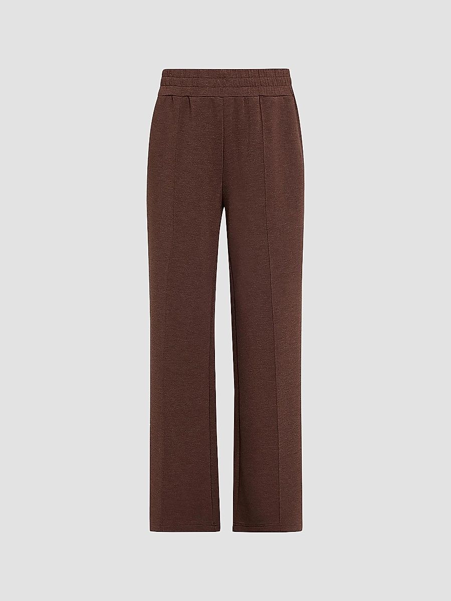 Varley Women's The Wide Leg DoubleSoft Pants - Coffee Bean - Size XS