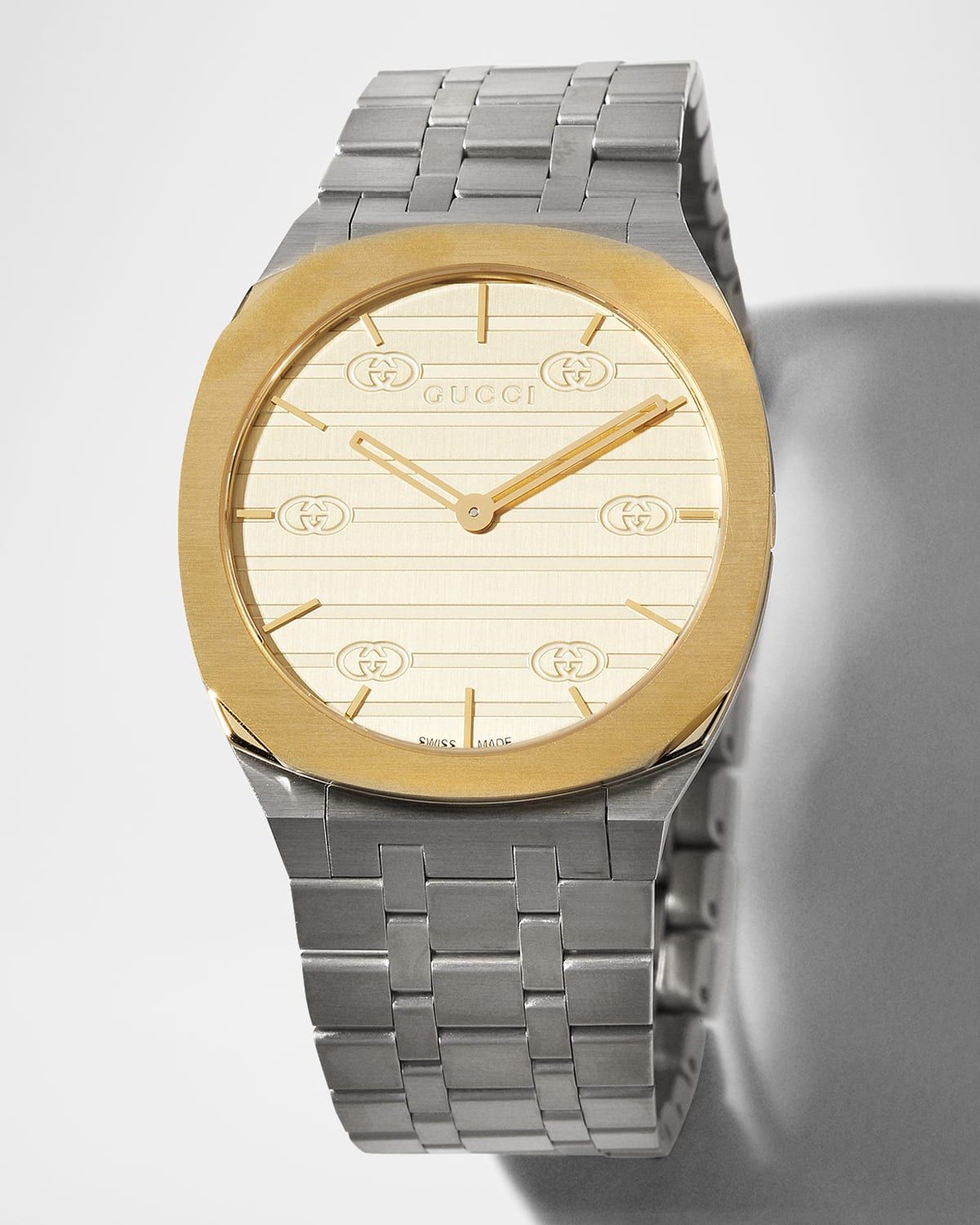 25H 34mm Two-Tone Bracelet Watch