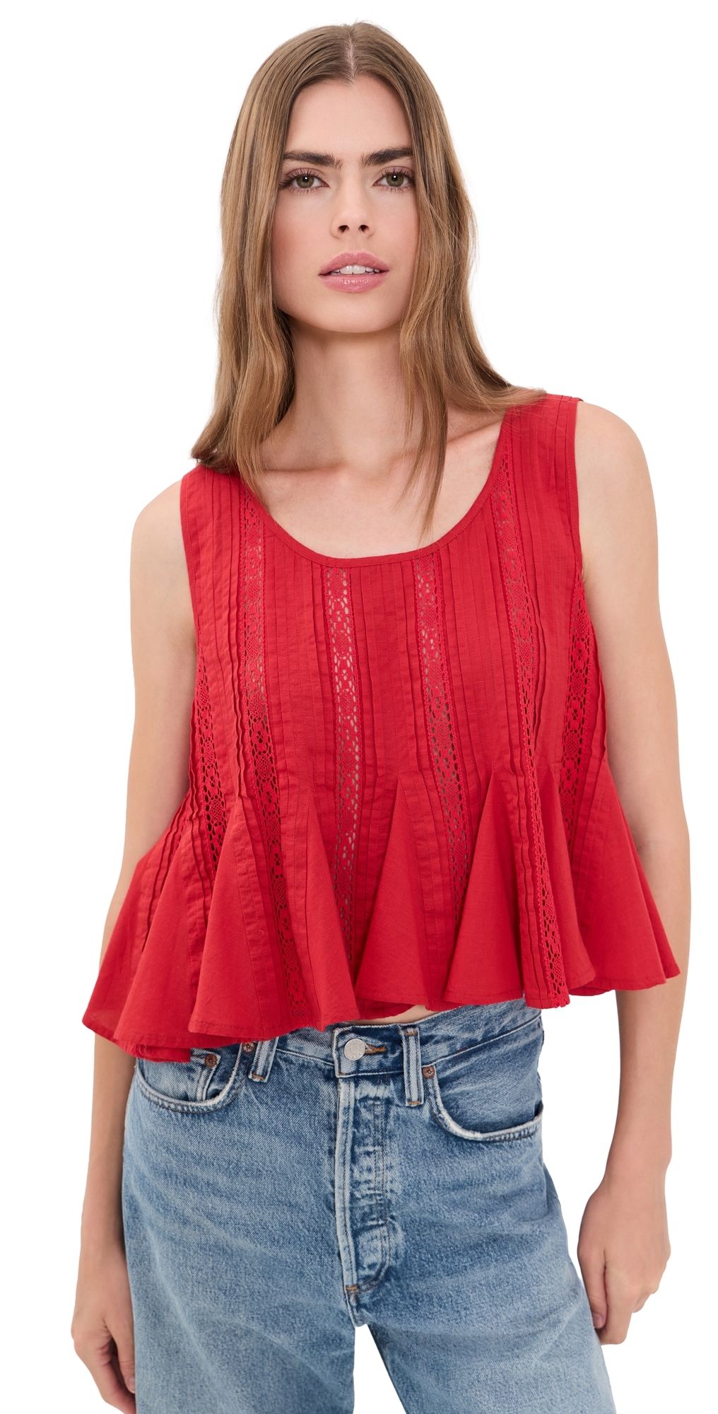 Sea Pippa Blouse Red XXS