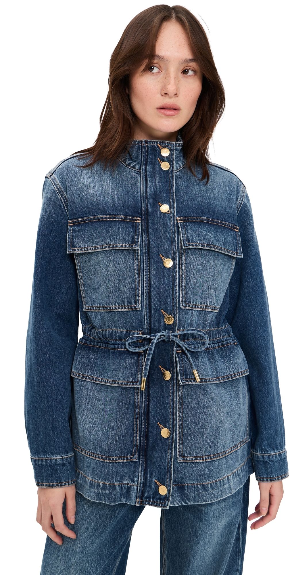 Veronica Beard Jean Truman Anorak Jacket City Lights XS