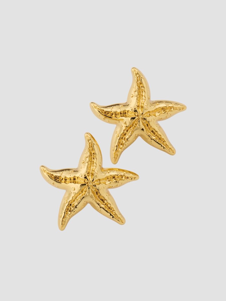 Lele Sadoughi Women's 14K-Gold-Plated Starfish Stud Earrings - Gold