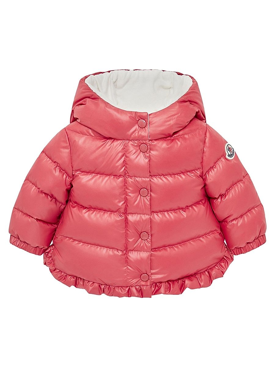 Baby Girl's & Little Girl's Tazui Puffer Jacket - Coral Pink - Size 3