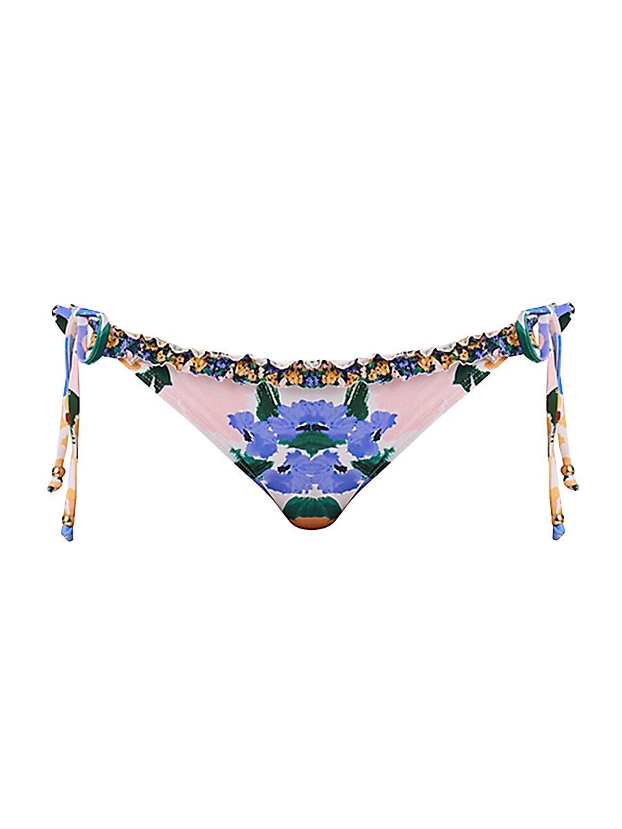 Shoshanna Women's Floral Bikini Bottom - Multi - Size XL