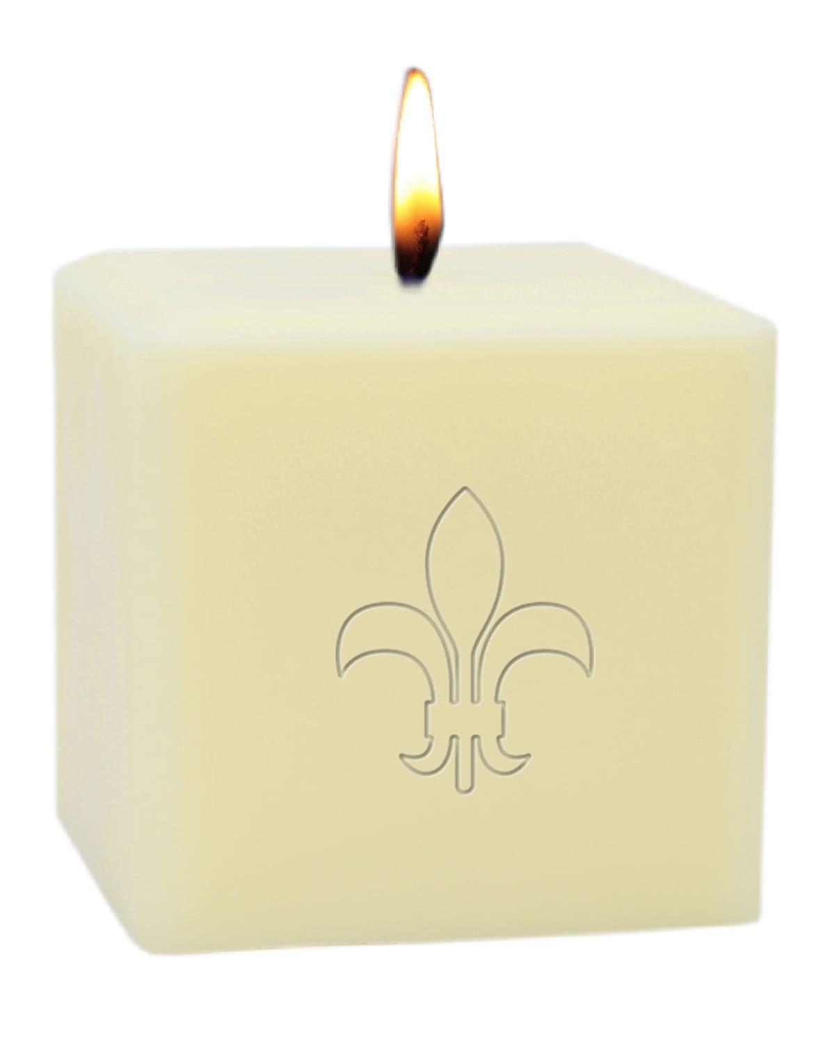 3" Eco-Luxury Fleur de Lys Soy Candle