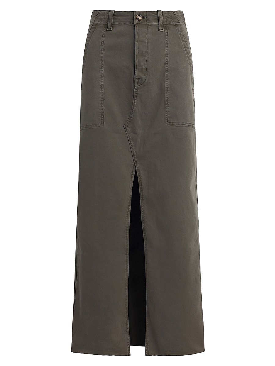 Women's The Sadie Utility Maxi Skirt - Kalamata - Size 32