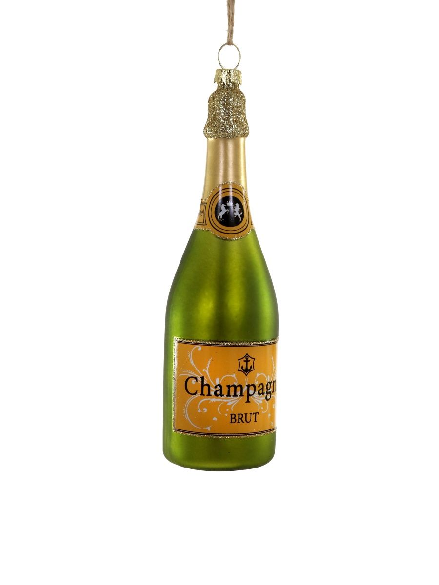 Cody Foster & Co Sparkling Champagne Ornament - Multi