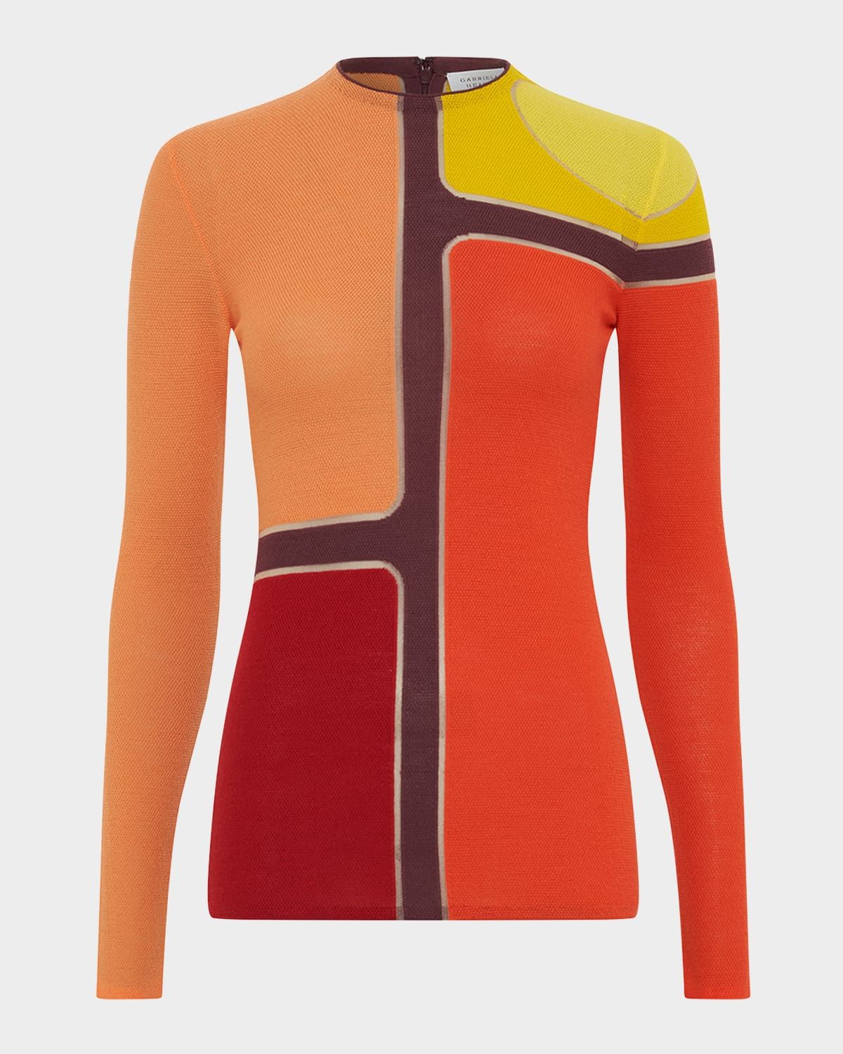 Atreus Colorblock Wool Cashmere Sweater