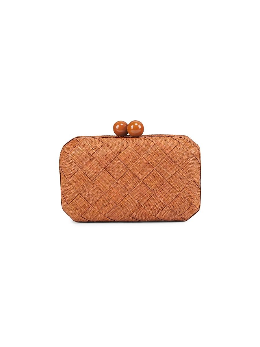 Women's Core The Island Woven Convertible Clutch - Cocoa