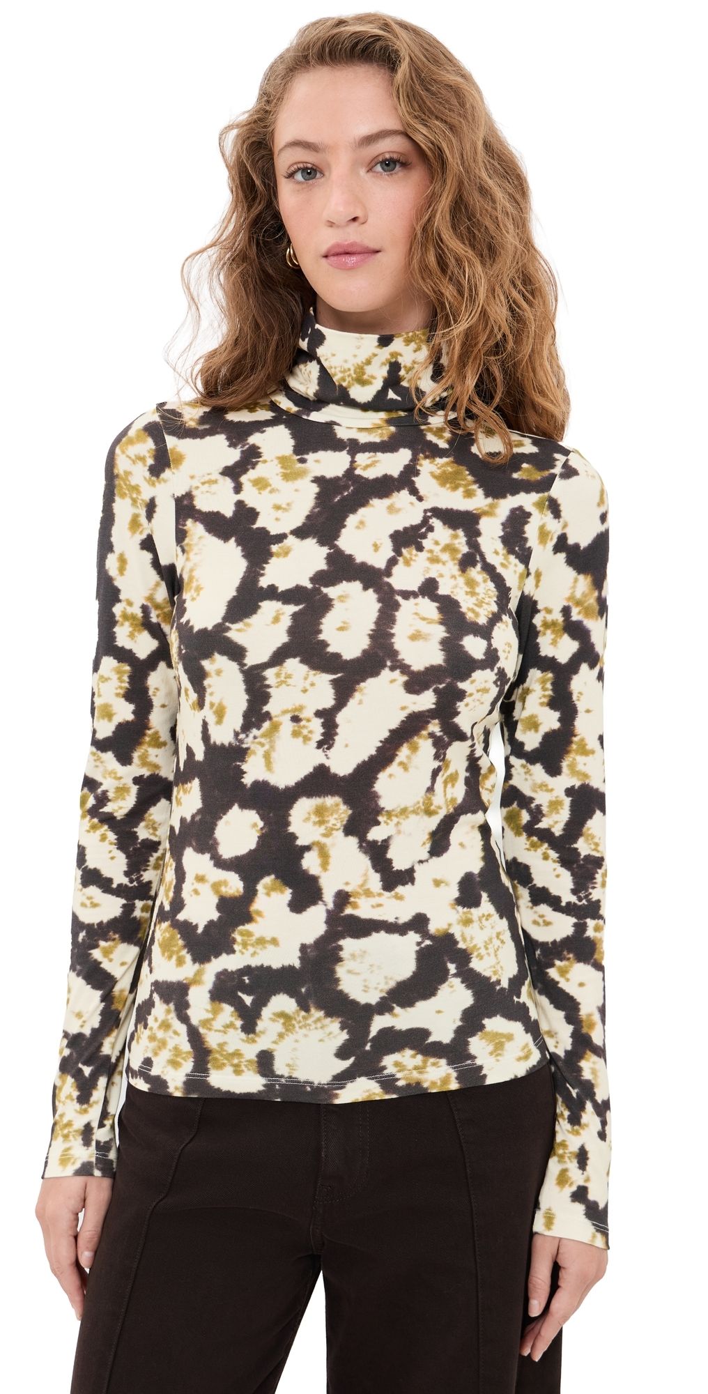 Cara Cara Piper Top Spotted Black XS