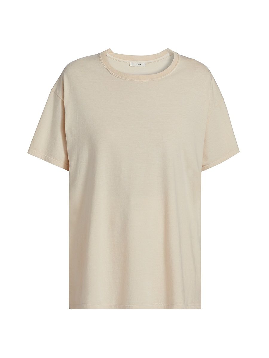 Women's Nadina Cotton Oversized T-Shirt - Clay - Size Small