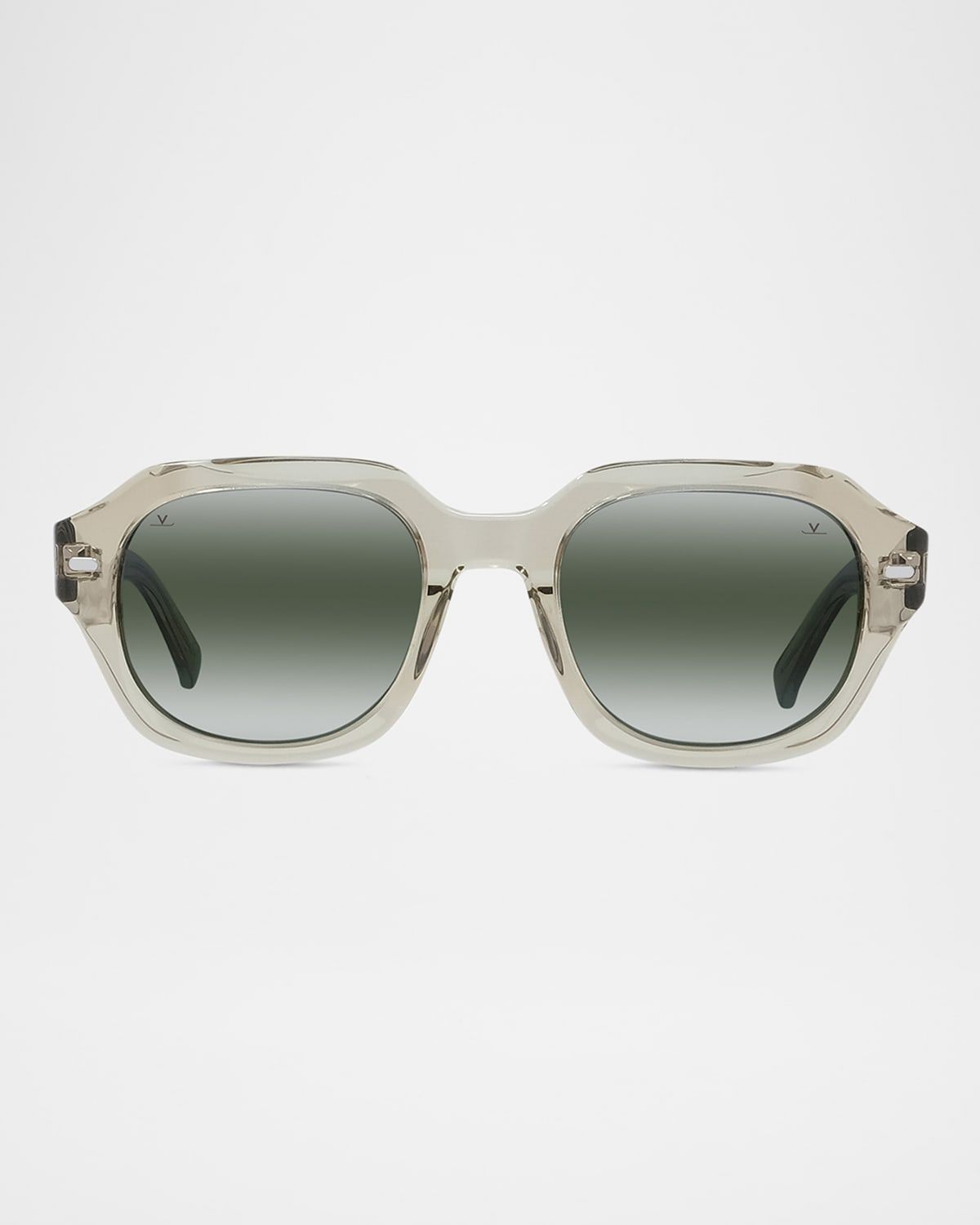 Men & apos;s BELVEDERE 11 Acetate Rectangle Sunglasses