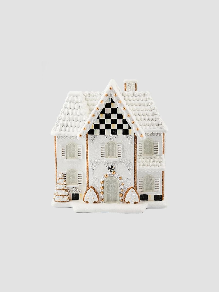 MacKenzie-Childs Illuminated Gingerbread Manor