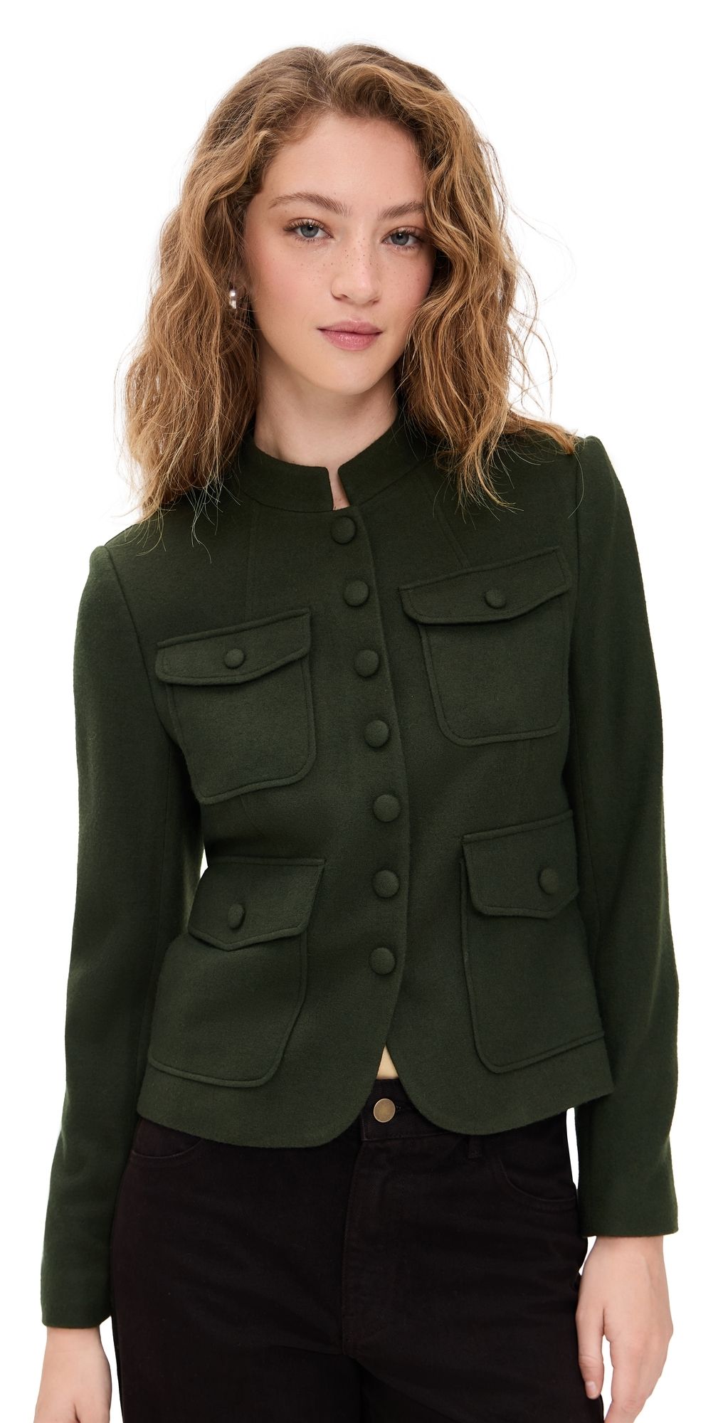 rag & bone Mercer Blazer Army 10