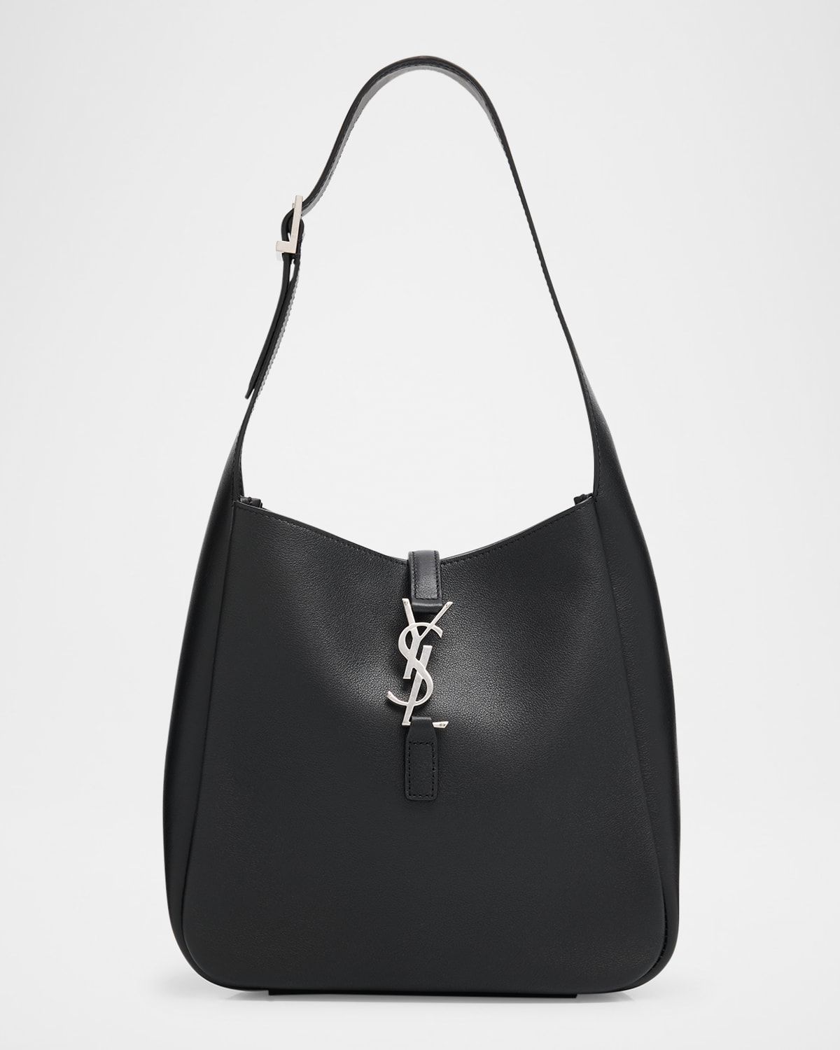 Le 5 A 7 Small Hobo Bag in Smooth Supple Leather
