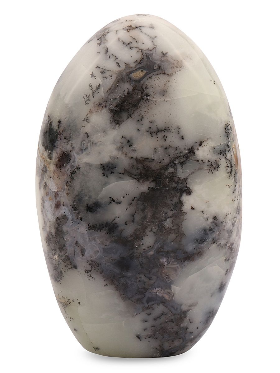 Dendrit Opal Dome - Black White