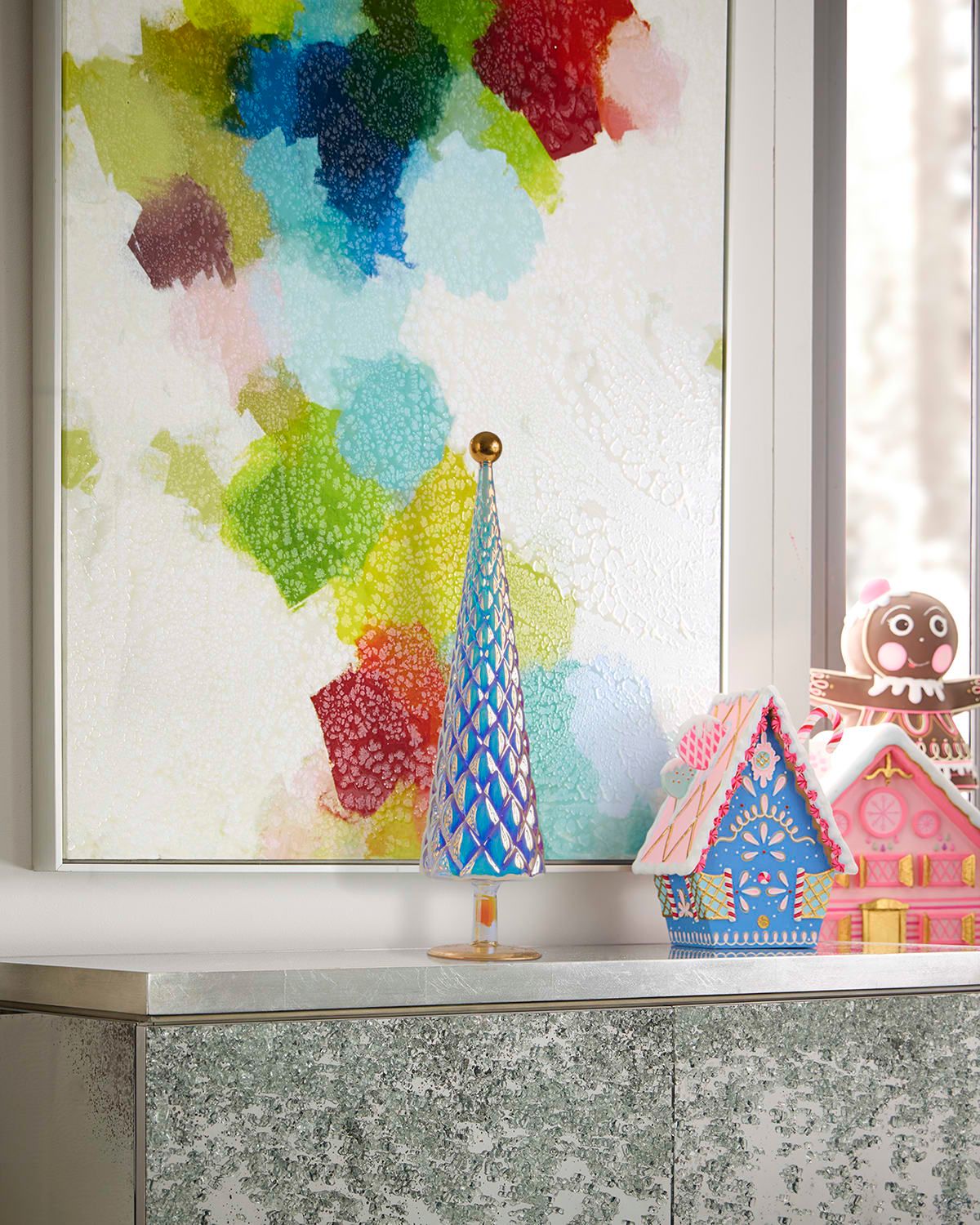 Opalescence 22" Glass Tree, Medium