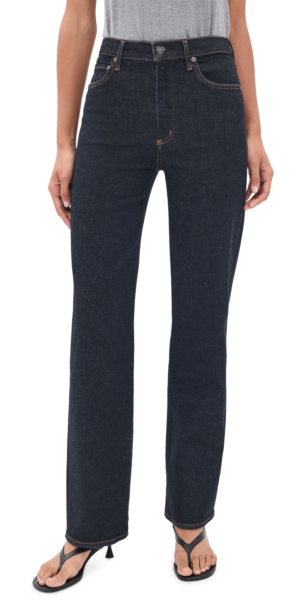 AGOLDE Harper Relaxed Straight Jeans Rinse 26