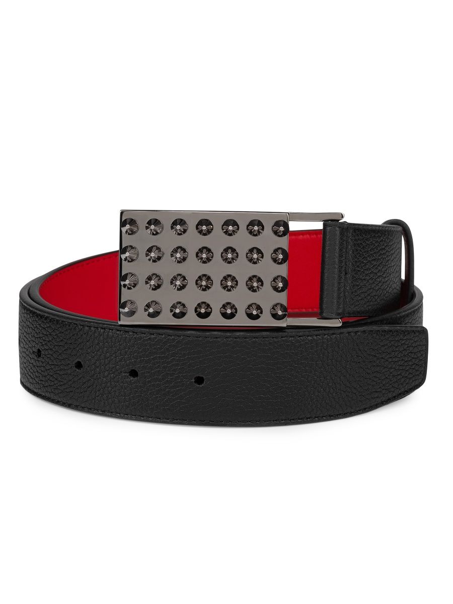 Christian Louboutin Men's Funky Belt - Black - Size 40