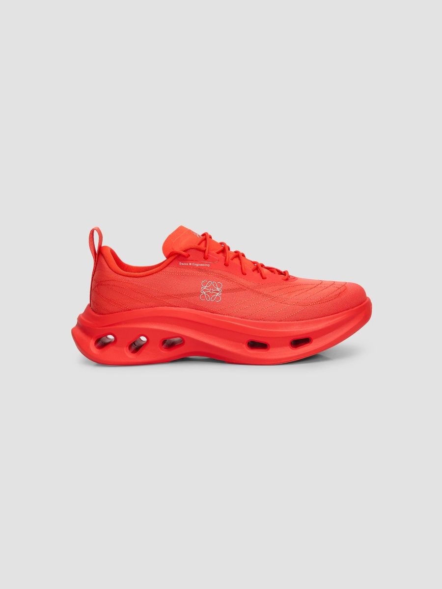 LOEWE Men's LOEWE x ON Cloudtilt Cosmic Sneakers - Bright Orange - Size 7