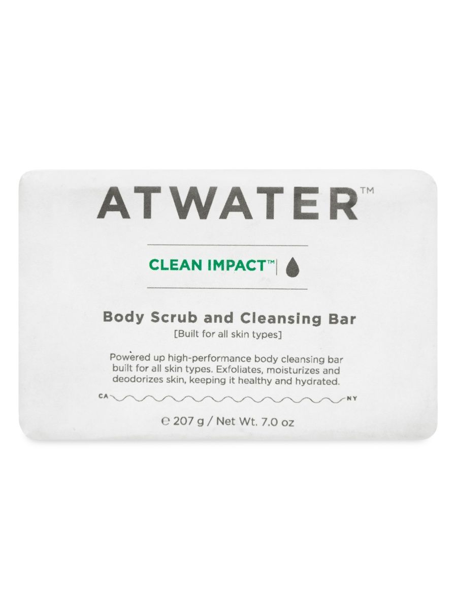 Clean Impact Body Scrub & Cleansing Bar