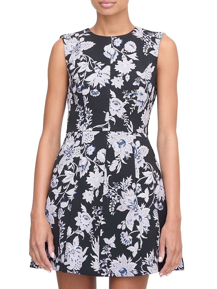 Women's The Joelle Dress - Winter Jasmine Brocade - Size XXL