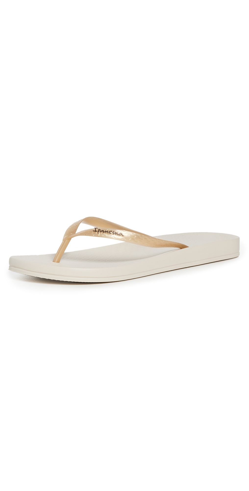 Ipanema Ana Tan Flip Flops Beige/Gold 7