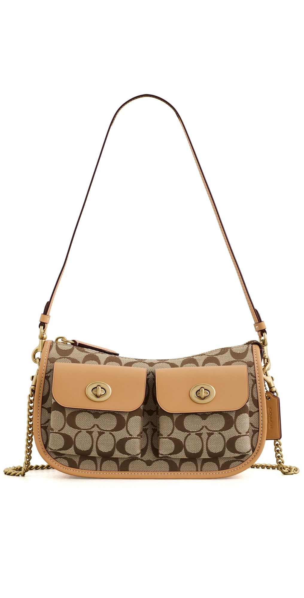 Coach Twin Turnlock Waverly Bag Jacquard One Size