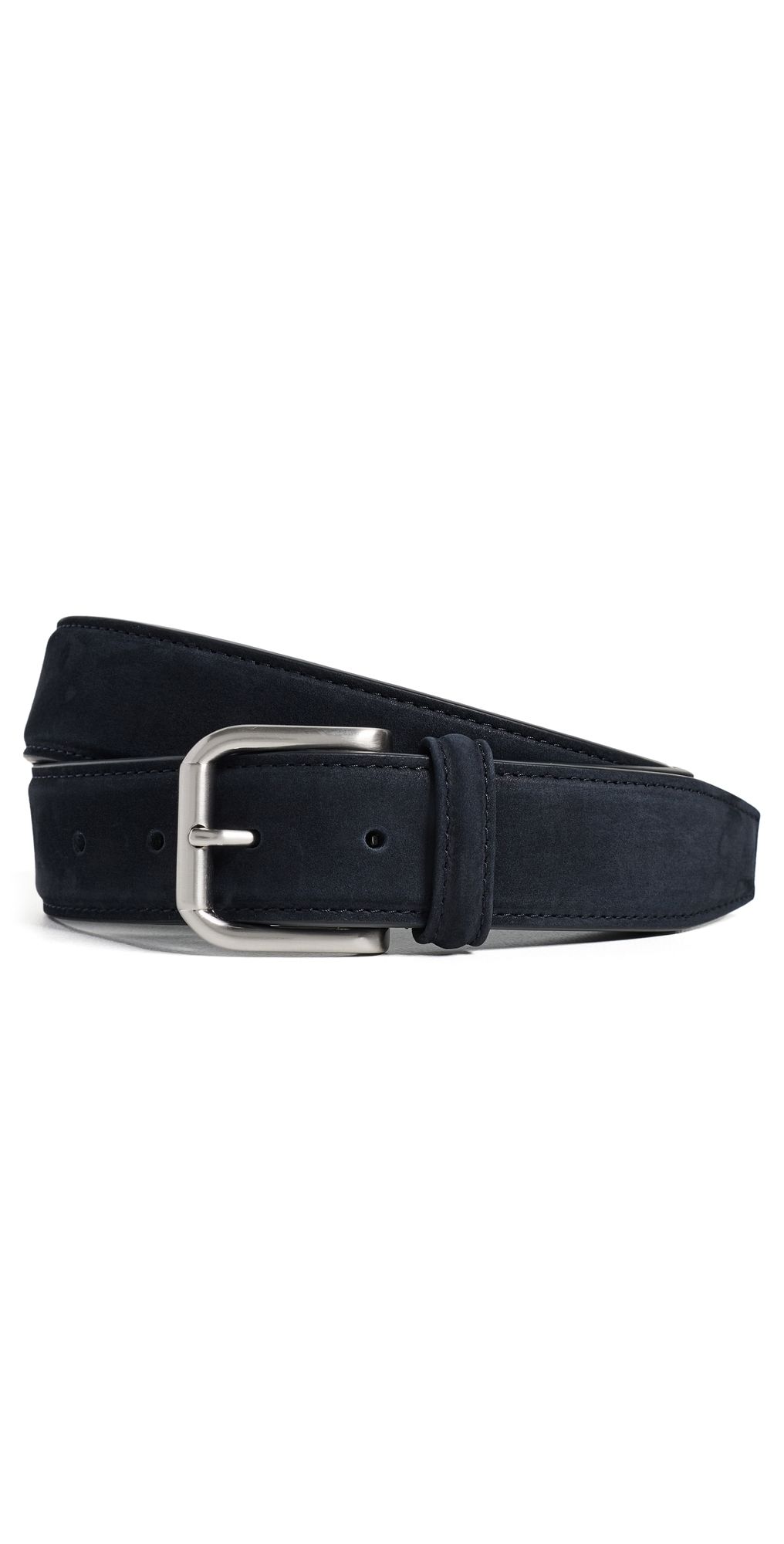 Anderson's Suede Belt Navy B10 42