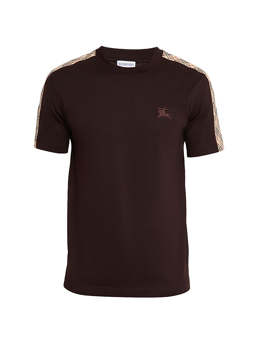 Men's Seth EKD Cotton Crewneck T-Shirt - Clove Brown - Size XXL