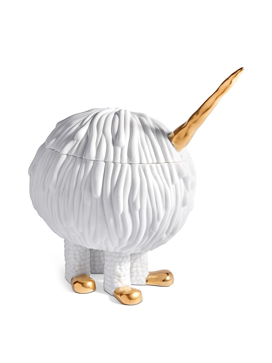 Haas Mojave Unicorn Candle - White