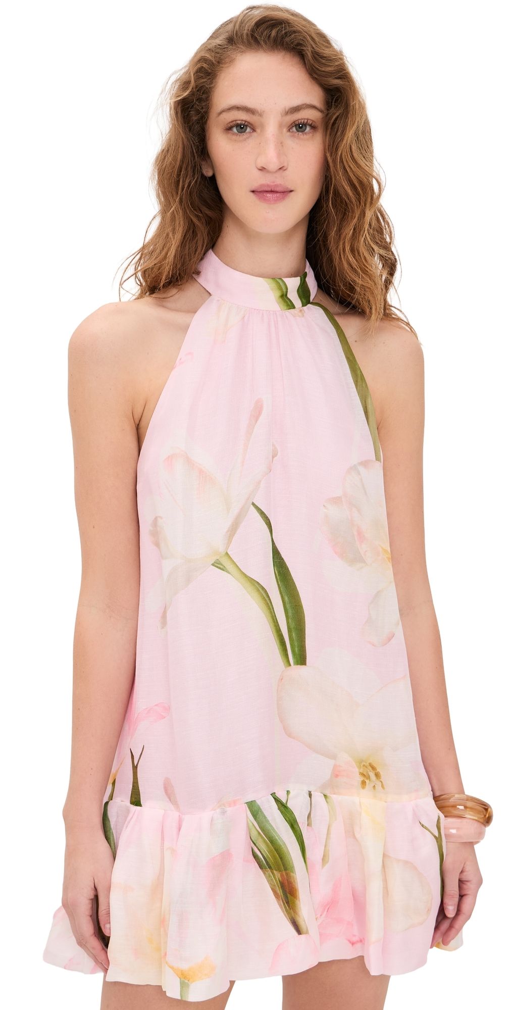 Cara Cara Arca Mini Dress Lillian Blush L