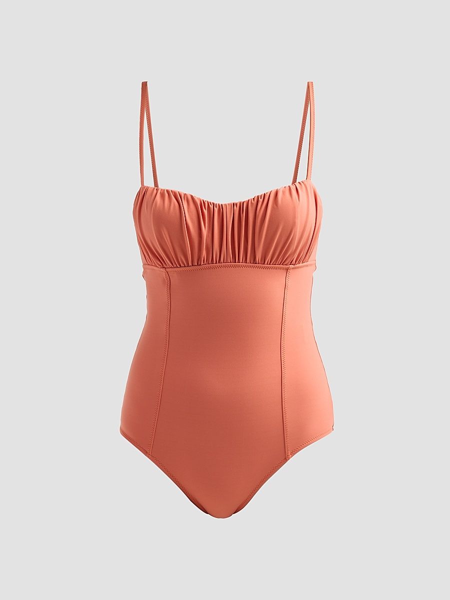 Women's Dalila One-Piece Swimsuit - Coral - Size XL