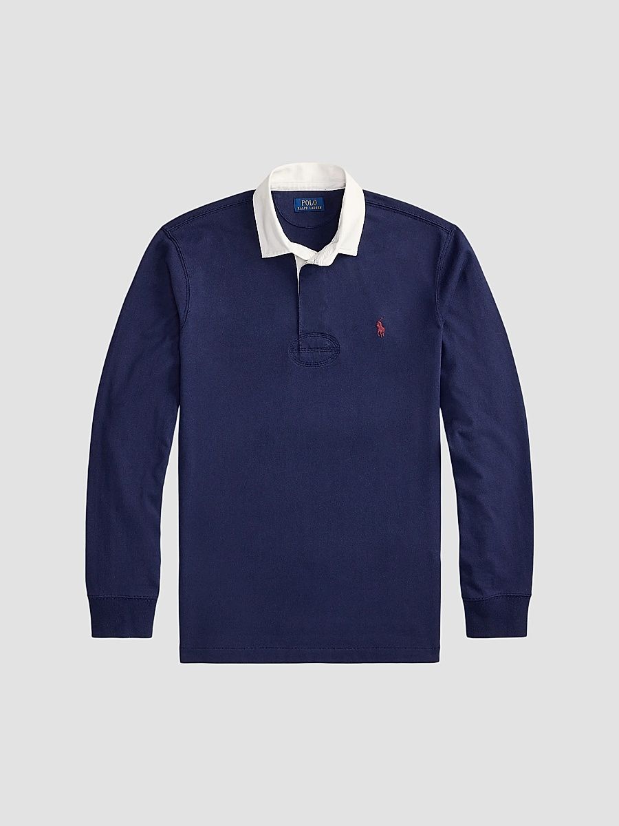 Men's The Iconic Rugby Shirt - Newport Navy - Size XXL